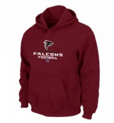 NFL Mens Nike Atlanta Falcons Critical Victory Pullover Hoodie Red