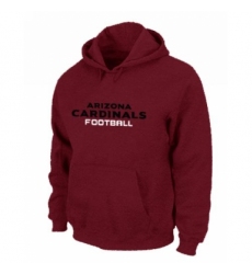 NFL Men Nike Arizona Cardinals Critical Victory Pullover Hoodie Red