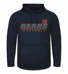 NFL Chicago Bears Majestic Punt Return Pullover Hoodie Navy