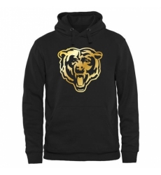 NFL Mens Chicago Bears Pro Line Black Gold Collection Pullover Hoodie