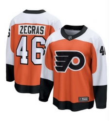 Men Philadelphia Flyers 46 Trevor Zegras Orange 2024 25 Home stitched Hockey Jersey Men Philadelphia Flyers 46 Trevor Zegras Orange 2024 25 Home stitched Hockey Jersey