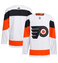Men Philadelphia Flyers Blank White 2024 Stadium Series Stitched Jersey