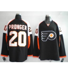 NEW Philadelphia Flyers #20 Chris Pronger black