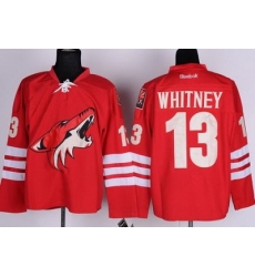 Phoenix Coyotes 13 Ray Whitney Red NHL Jerseys