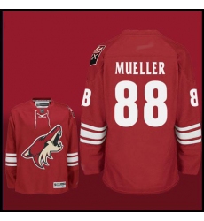 Phoenix Coyotes #88 MUELLER Red jerseys