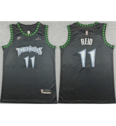 Men Minnesota Timberwolves 11 Naz Reid Black 2025 26 Classic Edition Stitched jersey