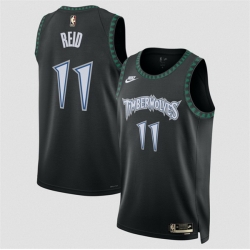 Men Minnesota Timberwolves 11 Naz Reid Black 2025 Classic Edition Stitched Jersey