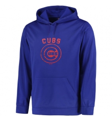 Men Chicago Cubs Bluel Men Pullover Hoodie
