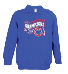 Men Chicago Cubs Royal 2016 World Series Champions Men Hoodie