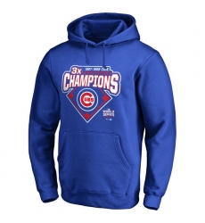 Men Chicago Cubs Royal 2016 World Series Champions Men Pullover Hoodie3