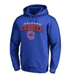 Men Chicago Cubs Royal Men Pullover Hoodie14