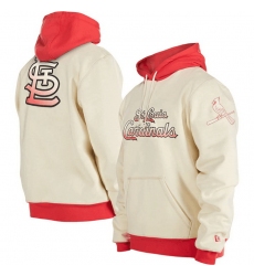 Men St  Louis Cardinals White Color Pack Team Front  26 Back Pullover Hoodie