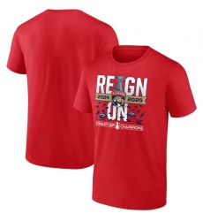 Men Florida Panthers Red Back To Back Stanley Cup Champions Local T Shirt