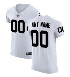 Men Women Youth Toddler Nike Las Vegas Raiders Customized White Stitched Vapor Untouchable Elite Men NFL Jersey