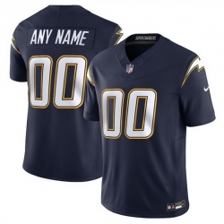 Men Women Youth Los Angeles Chargers Active Player Custom Navy 2025 F U S E  Alternate Vapor Limited Stitched Football Jersey