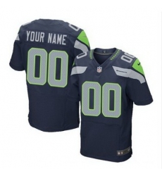 Men Women Youth Toddler All Size Seattle Seahawks Customized Jersey 002