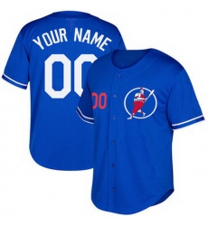 Men Women Youth Toddler All Size Los Angeles Dodgers Blue Customized Cool Base New Design Jersey II
