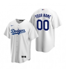 Men Women Youth Toddler All Size Los Angeles Dodgers Custom Nike White Stitched MLB Cool Base Home Jersey
