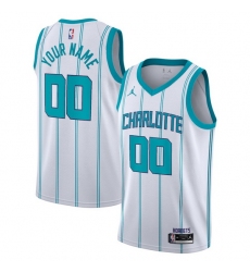 Men Women Youth Toddler Charlotte Hornets Custom White Nike NBA Stitched Jersey