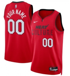 Men Women Youth Toddler MIAMI HEAT Custom Nike NBA Stitched Jersey Red Men Women Youth Toddler MIAMI HEAT Custom Nike NBA Stitched Jersey Red