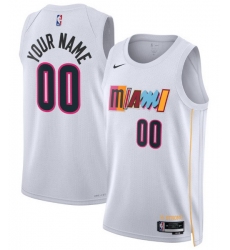 Men Women Youth Toddler MIAMI HEAT Custom Nike NBA Stitched Jersey White Men Women Youth Toddler MIAMI HEAT Custom Nike NBA Stitched Jersey White