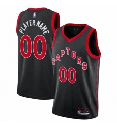 Men Women Youth Toddler Toronto Raptors Black Custom Nike NBA Stitched Jersey