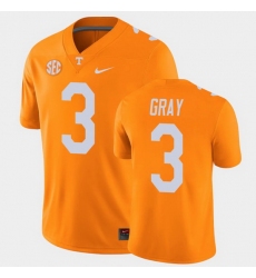 Men Tennessee Volunteers Eric Gray College Football Orange Alumni Player Game Jersey