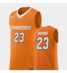 Men Tennessee Volunteers Jordan Bowden Orange Replica College Basketball Jersey