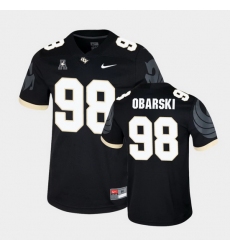 Men Ucf Knights Daniel Obarski College Football Black Game Jersey