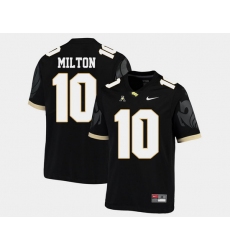 Men Ucf Knights Mckenzie Milton Black College Football Aac Jersey