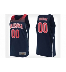 Arizona Wildcats Navy Alternate College Basketball Customized Jersey