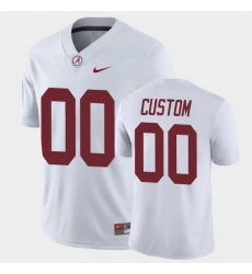 Men Women Youth Toddler Alabama Crimson Tide Custom College Football White Game Jersey