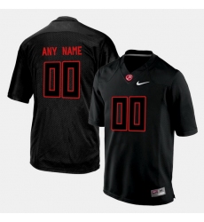 Men Women Youth Toddler Alabama Crimson Tide Custom College Limited Football Black Jersey