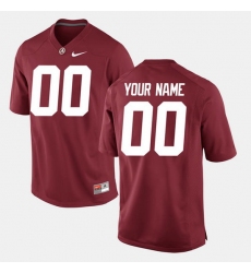 Men Women Youth Toddler Alabama Crimson Tide Custom College Limited Football Crimson Jersey