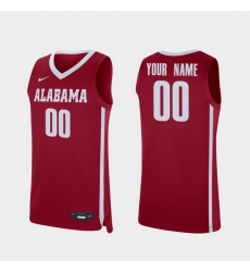 Men Women Youth Toddler Alabama Crimson Tide Custom Replica Crimson College Basketball Jersey