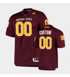 Men Women Youth Toddler Arizona State Sun Devils Custom College Football Maroon Premier Jersey