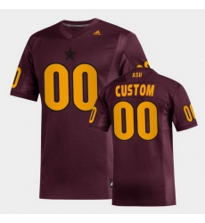 Men Women Youth Toddler Arizona State Sun Devils Custom Replica Maroon Football Jersey