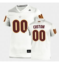Men Women Youth Toddler Arizona State Sun Devils Custom Replica White Football Jersey