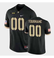 Men Women Youth Toddler Army Black Knights Custom College Football Black Game Jersey