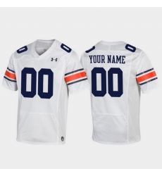 Men Women Youth Toddler Auburn Tigers Custom 00 White Replica Football Jersey