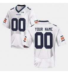 Men Women Youth Toddler Auburn Tigers Custom College Football White Jersey