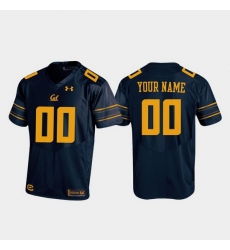 Men Women Youth Toddler California Golden Bears Custom 00 Navy Replica Football Jersey