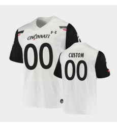 Men Women Youth Toddler Cincinnati Bearcats Custom Replica White Football Jersey