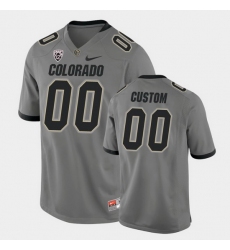 Men Women Youth Toddler Colorado Buffaloes Custom College Football Gray Alternate Game Jersey