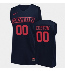 Men Women Youth Toddler Dayton Flyers Custom College Basketball Navy Jersey 0A