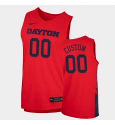 Men Women Youth Toddler Dayton Flyers Custom Replica Red College Basketball 2020 21 Jersey