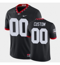 Men Women Youth Toddler Georgia Bulldogs Custom College Football Black Alternate Game Jersey