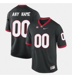 Men Women Youth Toddler Georgia Bulldogs Custom College Limited Football Black Jersey