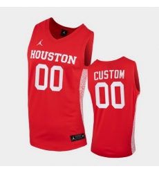 Men Women Youth Toddler Houston Cougars Custom Replica Red College Basketball Jersey