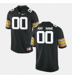Men Women Youth Toddler Iowa Hawkeyes Custom College Limited Football Black Jersey